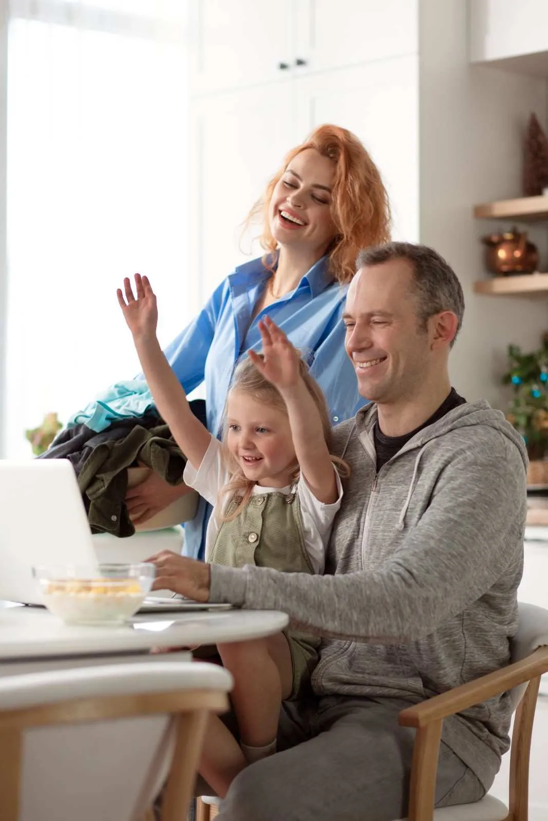 Insurance advisor going over policy choices with a client